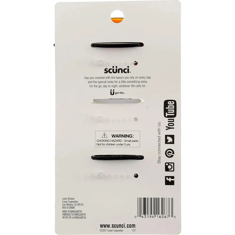 scünci Effortless Beauty Basic Jaw Clips, 3 count-043194162673-LR-157033-2-LR eShop