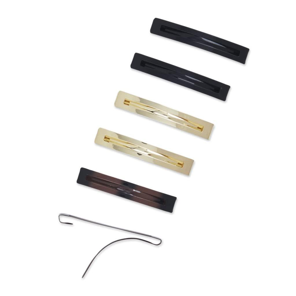 scünci Effortless Beauty Open Center Hair Barrettes, 6 count-043194367795-LR-335024-2-LR eShop