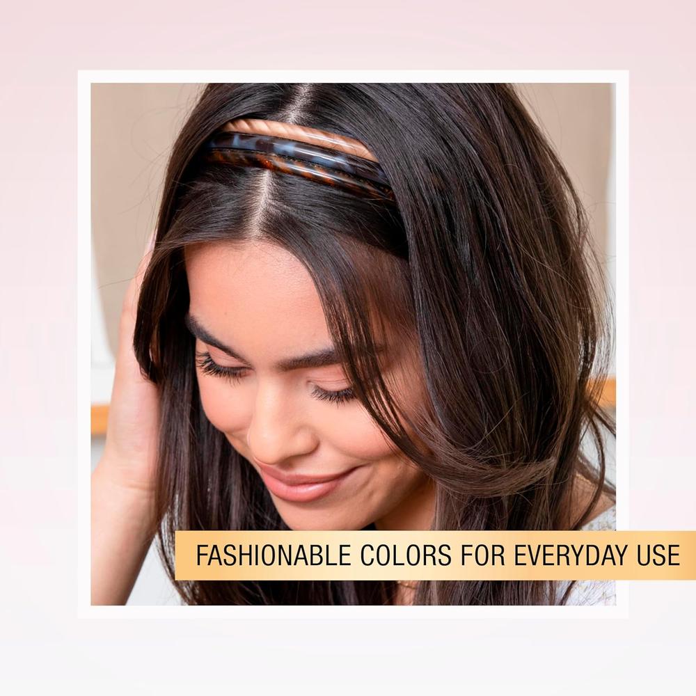 scünci Effortless Beauty Skinny Headbands - Neutrals, 4 count-043194369669-LR-184320-4-LR eShop