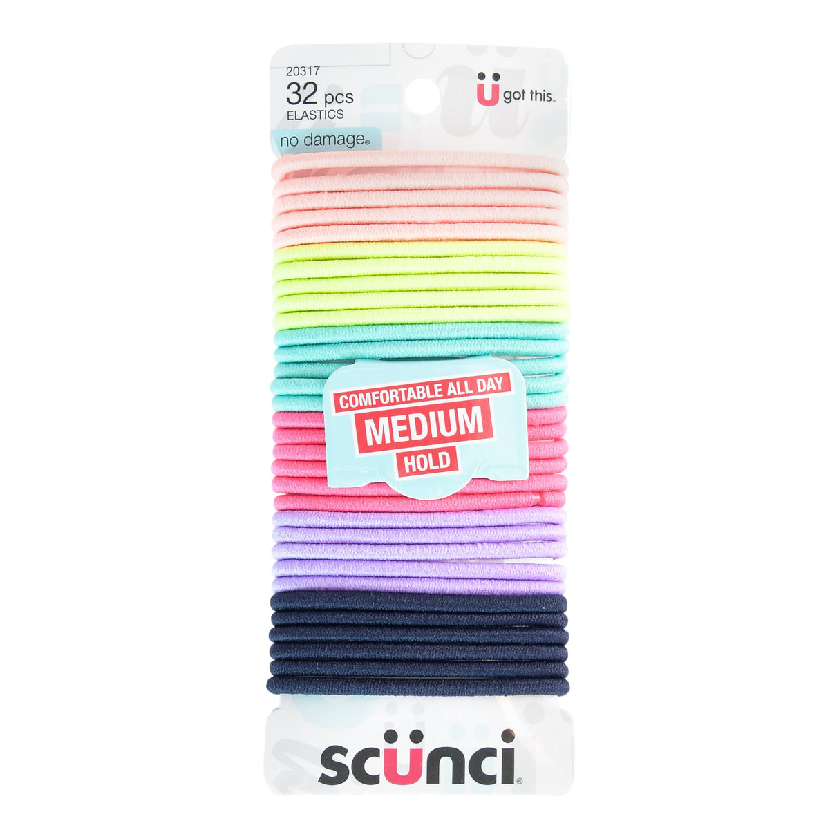 Scünci Everyday & Active No Damage Hair Elastics Sport, 32 CT-043194203178-LR-292042-2-LR eShop