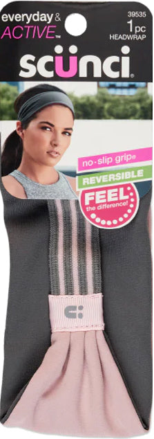 scünci Everyday & Active No-Slip Grip Reversible Headband - Assorted Colors-043194395354-LR-289873-1-LR eShop