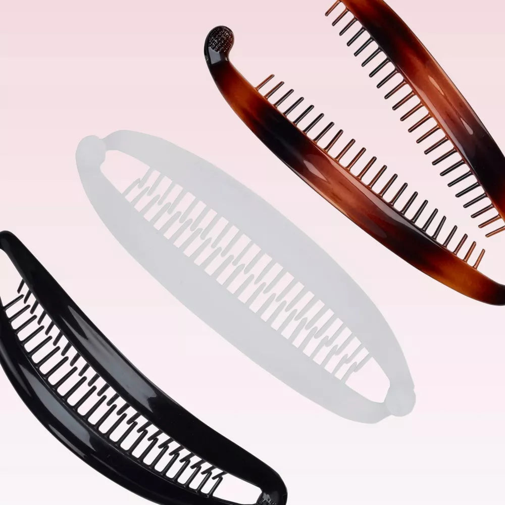 scünci Flat Banana Combs, 3 count-043194146994-LR-321003-7-LR eShop