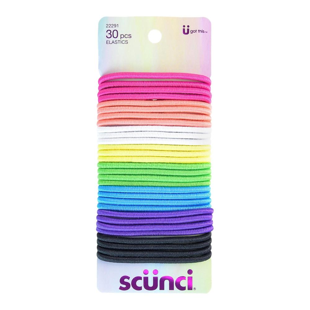 Scünci Girl Large 4 mm Hair Elastics, 30 CT-043194222919-LR-179157-2-LR eShop