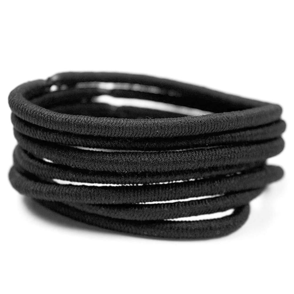 scünci No-Damage All Day Hold Hair Elastics - Black, 30 count-043194172788-LR-192254-2-LR eShop