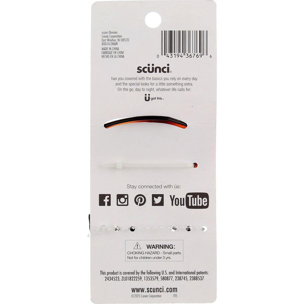 scünci No-Slip Grip Cover Hinge Jaw Clips, 2 count-043194367696-LR-192214-2-LR eShop