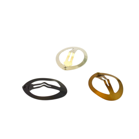 scünci Oval Open Center Snap Clips - Assorted Metals, 10 count-043194326587-LR-335021-3-LR eShop