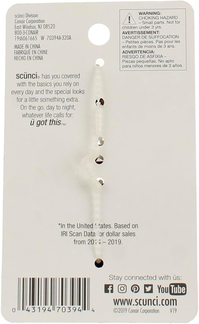 scünci Real Style Hand Finished Jaw Clips - Milky Tokyo Tortoise-043194703944-LR-345435-3-LR eShop