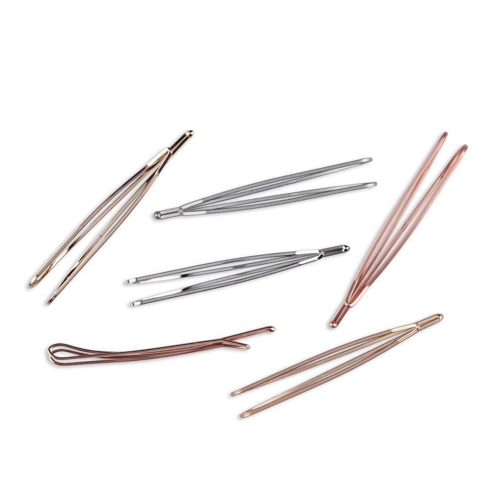 scünci Real Style Open Metal Bobby Pins - Assorted Metals, 6 count-043194334537-LR-333725-3-LR eShop