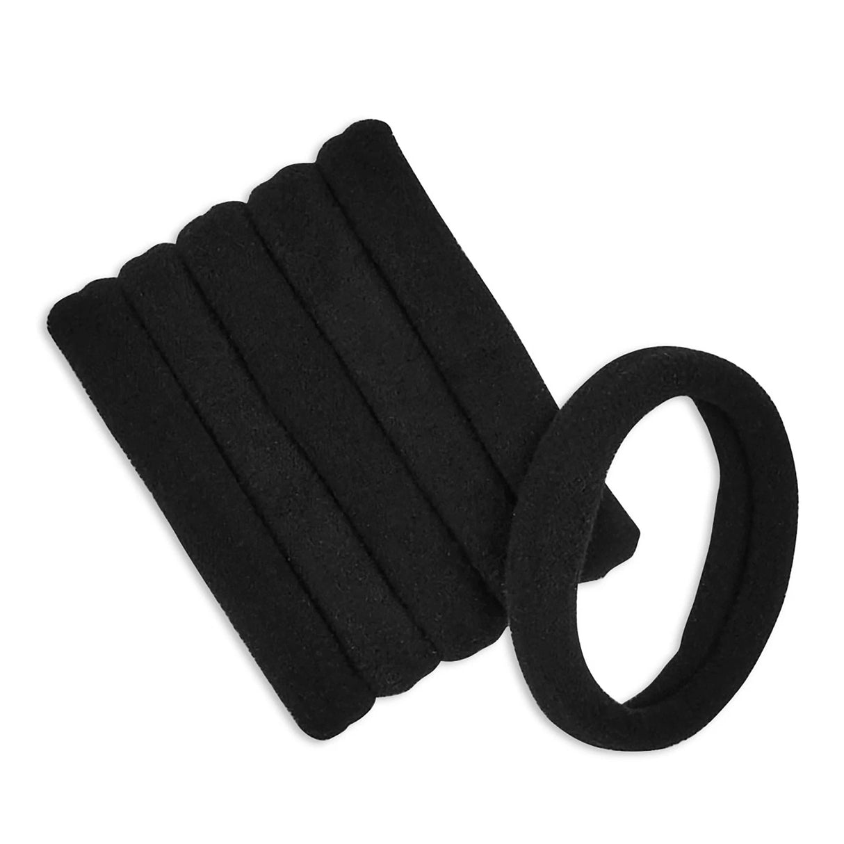 scünci The Curl Collective 3 Curly Hair Spiral Ponytailers - Black, 4 count-043194352746-LR-342222-2-LR eShop