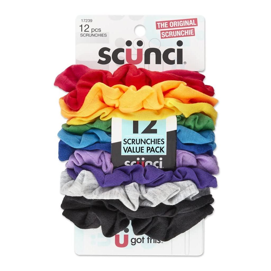 scünci The Original Scrunchie Interlock Twisters Set - Assorted Colors, 12 count-043194172399-LR-301410-1-LR eShop