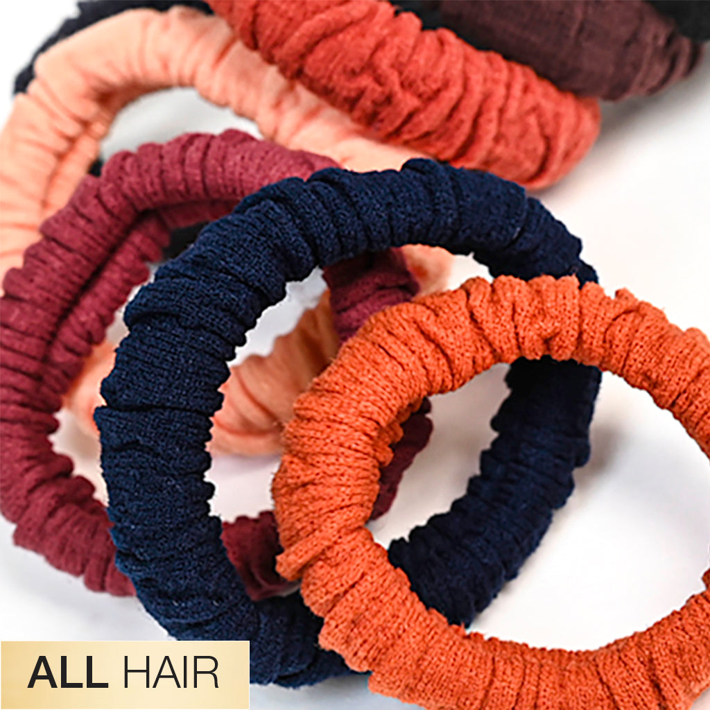scünci Unbreakable Neutral Comfy Ponytailers for All Hair Types, 8 pack-043194103461-LR-357252-4-LR eShop