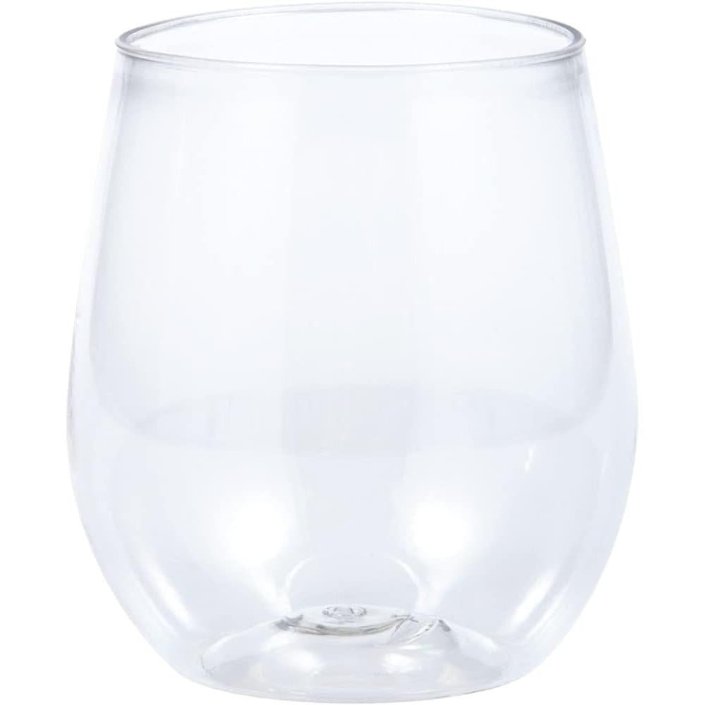 SENSATIONS 14 oz Plastic Stemless Wine Glasses, 4 count-092352988280-LR-354357-2-LR eShop