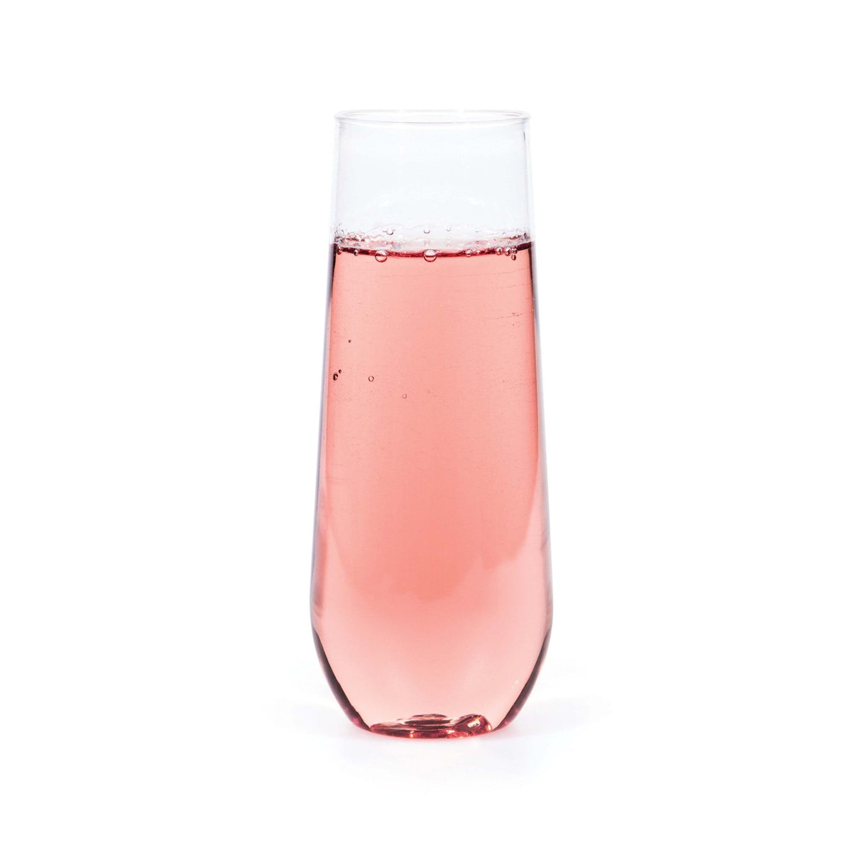 SENSATIONS 9 oz Plastic Stemless Champagne Flute, 4 count-092352988297-LR-354358-4-LR eShop