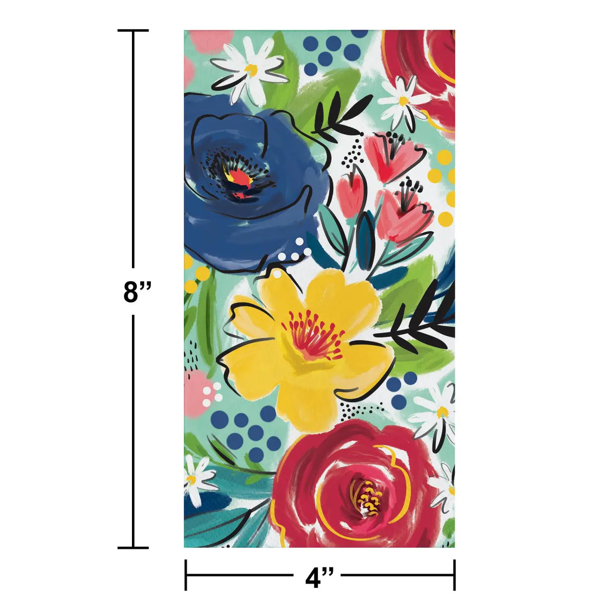 SENSATIONS Dinner Napkin - Bountiful Blooms, 24 count-092352990382-LR-354401-4-LR eShop