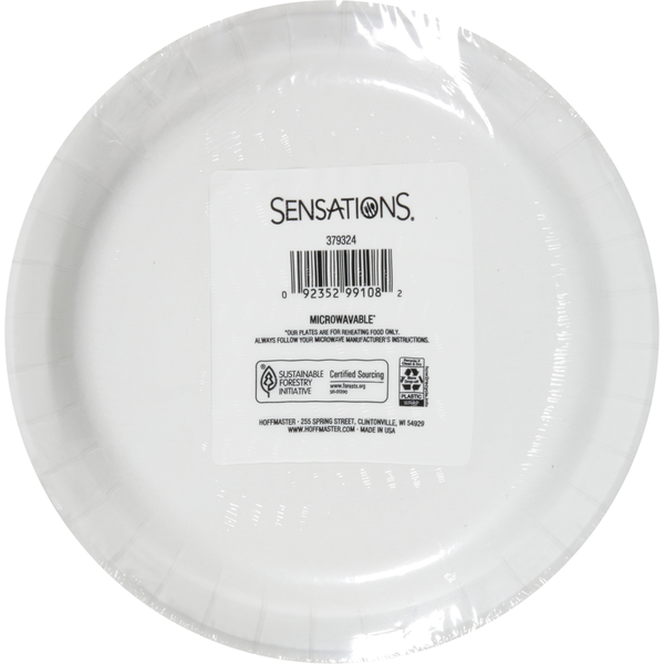 SENSATIONS Premium Paper Dinner Plates - Classic Red, 20 count-092352991082-LR-361387-3-LR eShop