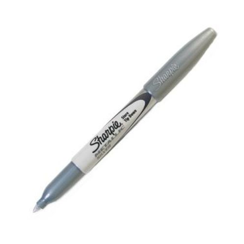 Sharpie Metallic Permanent Marker, Silver - 2 PK-071641391086-LR-179783-1-LR eShop