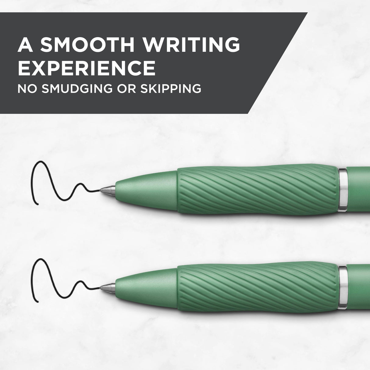 Sharpie S-Gel Forest Green Fashion Barrel Black Ink Pens, 4 count-716412179356-LR-359436-4-LR eShop