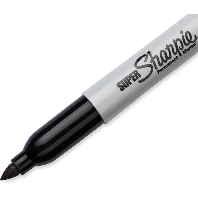 Sharpie Super Permanent Marker, Fine Tip - Super Black-071641331013-LR-115520-4-LR eShop