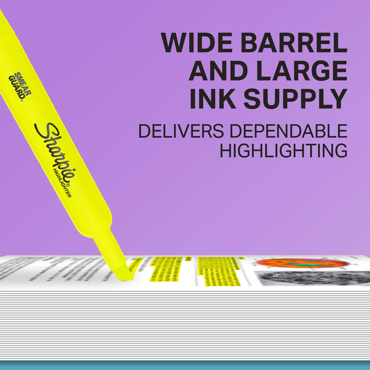 Sharpie Tank Highlighters Chisel Tip - Assorted Fluorescent, 12 count-716412021082-LR-359433-3-LR eShop