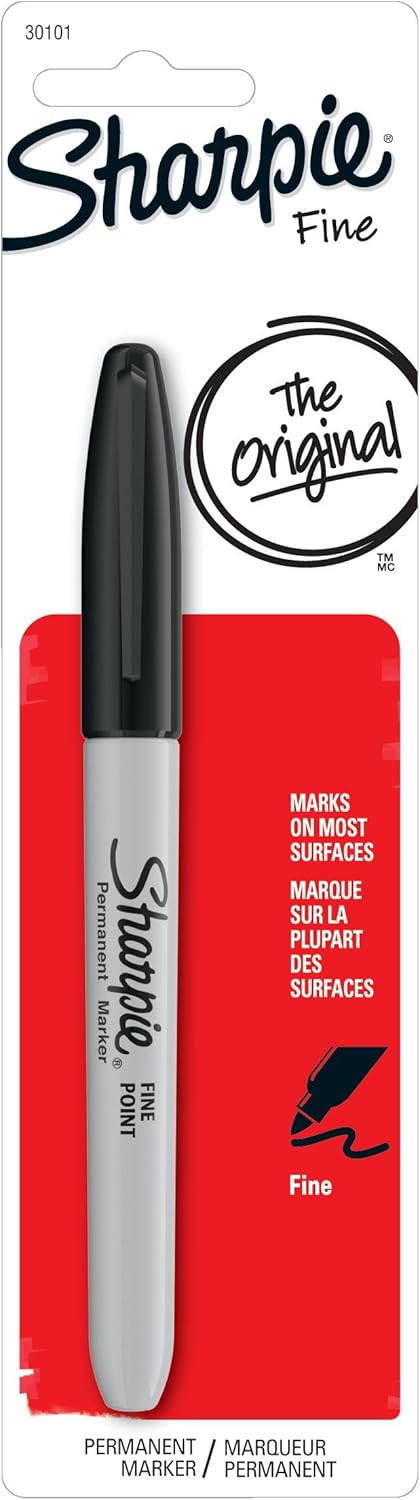 Sharpie The Original Fine Point Permanent Marker - Black-071641301016-LR-28969-1-LR eShop