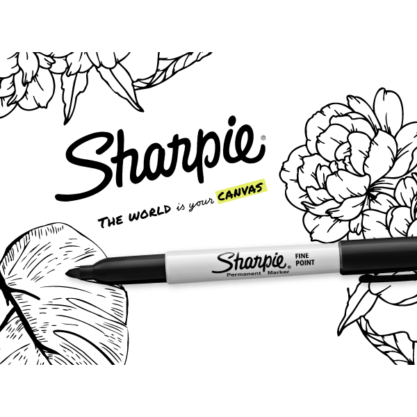 Sharpie The Original Fine Point Permanent Marker - Black-071641301016-LR-28969-4-LR eShop