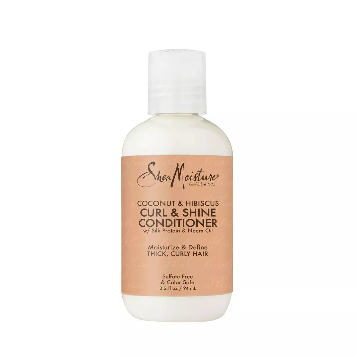 SheaMoisture Coconut & Hibiscus Curl & Shine Conditioner For Thick Curly Hair, 3.2 oz-764302290728-LR-337182-1-LR eShop