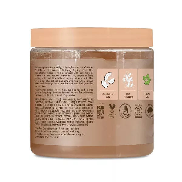 SheaMoisture Defining Styling Hair Gel + Flaxseed - Coconut and Hibiscus-764302020660-LR-355240-2-LR eShop
