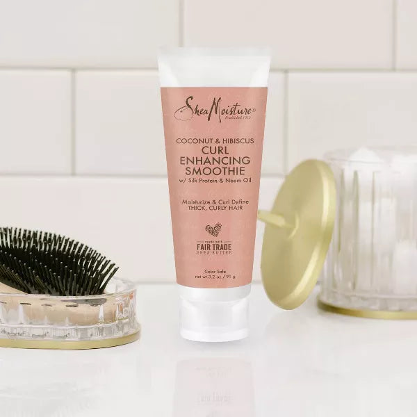 SheaMoisture Smoothie Curl Enhancing Cream for Thick Curly Hair - Coconut and Hibiscus-764302290759-LR-355282-6-LR eShop