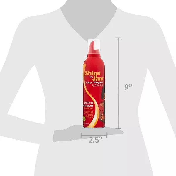 Shine 'n Jam Magic Fingers Hair Mousse, 12 oz-077312412555-LR-355101-3-LR eShop