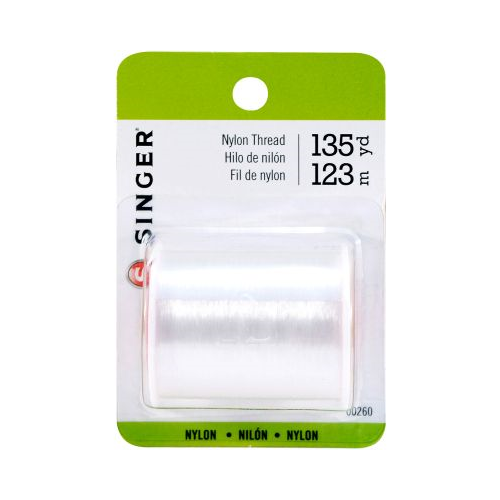 SINGER Nylon Thread Spool, 135 yds, 100% Nylon-075691002602-LR-81653-1-LR eShop