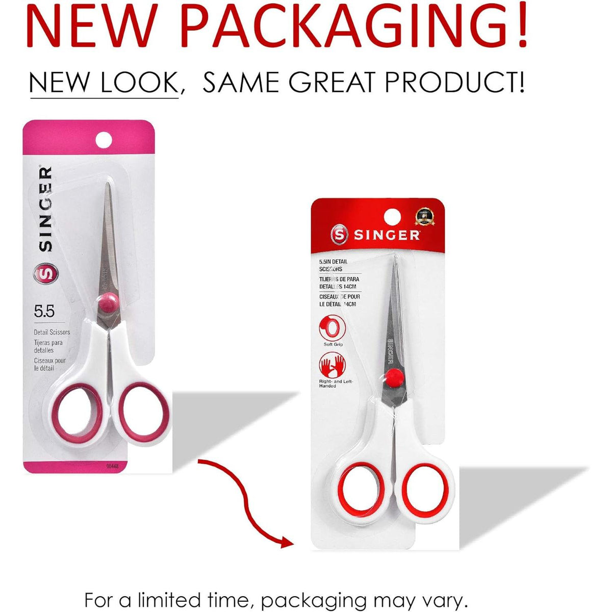 SINGER Sewing Scissors with Comfort Grip-075691004484-LR-00457-9-LR eShop