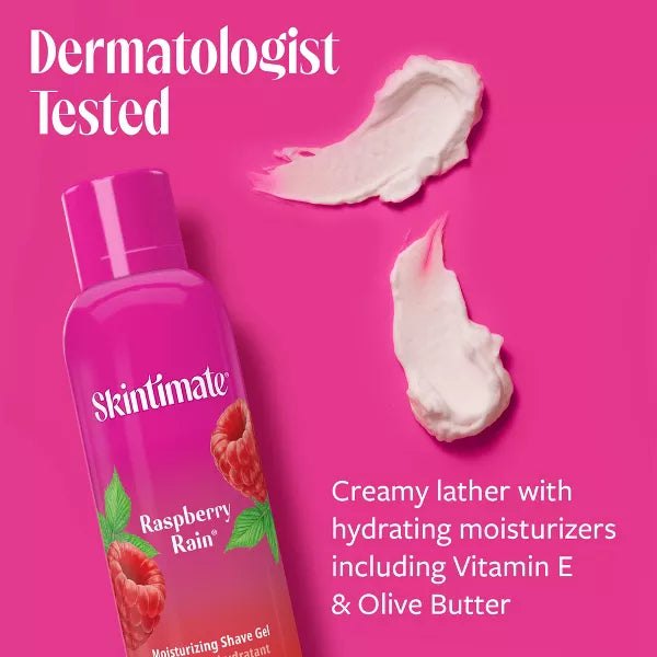 Skintimate Signature Scents Raspberry Rain Women's Shave Gel, 2.75 oz-841058005483-LR-265527-3-LR eShop