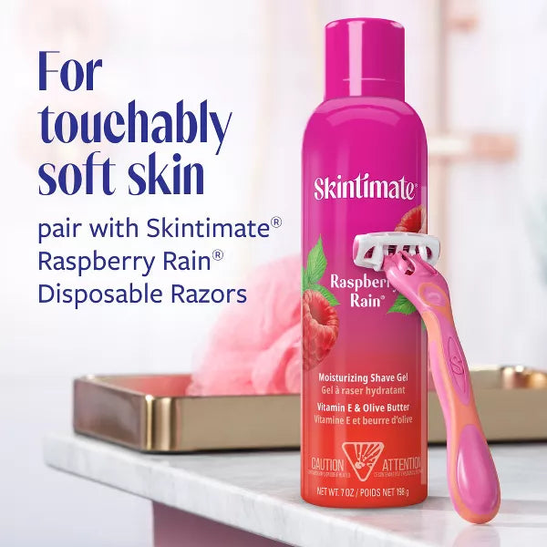 Skintimate Signature Scents Raspberry Rain Women's Shave Gel, 2.75 oz-841058005483-LR-265527-6-LR eShop