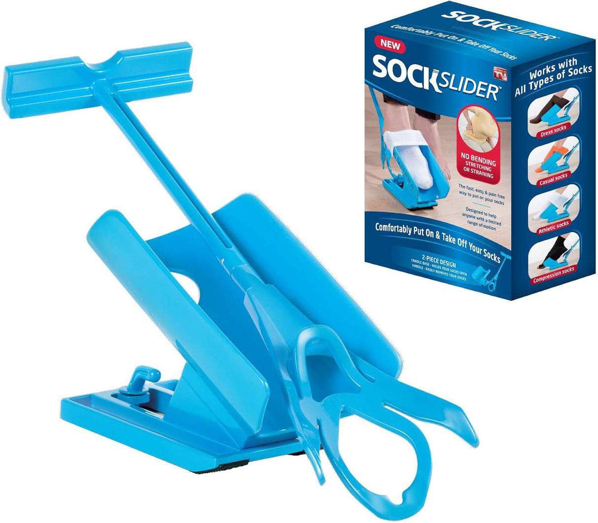 Sock Slider - The Easy on, Easy off Sock Aid Kit and Shoe Horn-740275048474-LR-319062-1-LR eShop