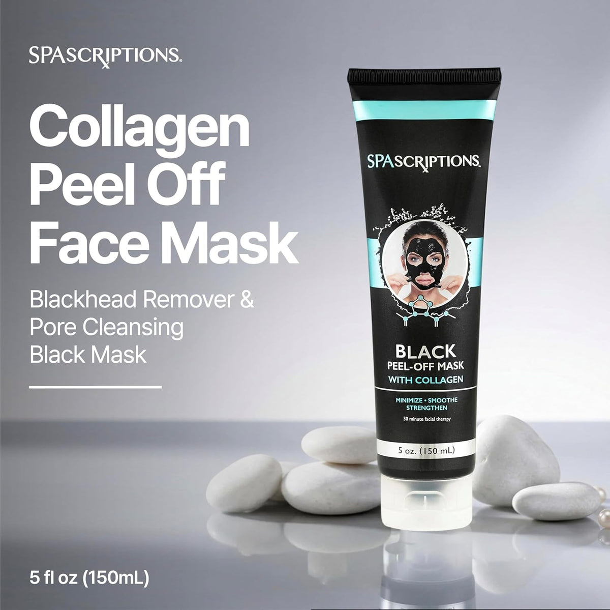 SPASCRIPTIONS Black Peel off Mask with Collagen, 5 oz-814655034699-LR-351004-3-LR eShop