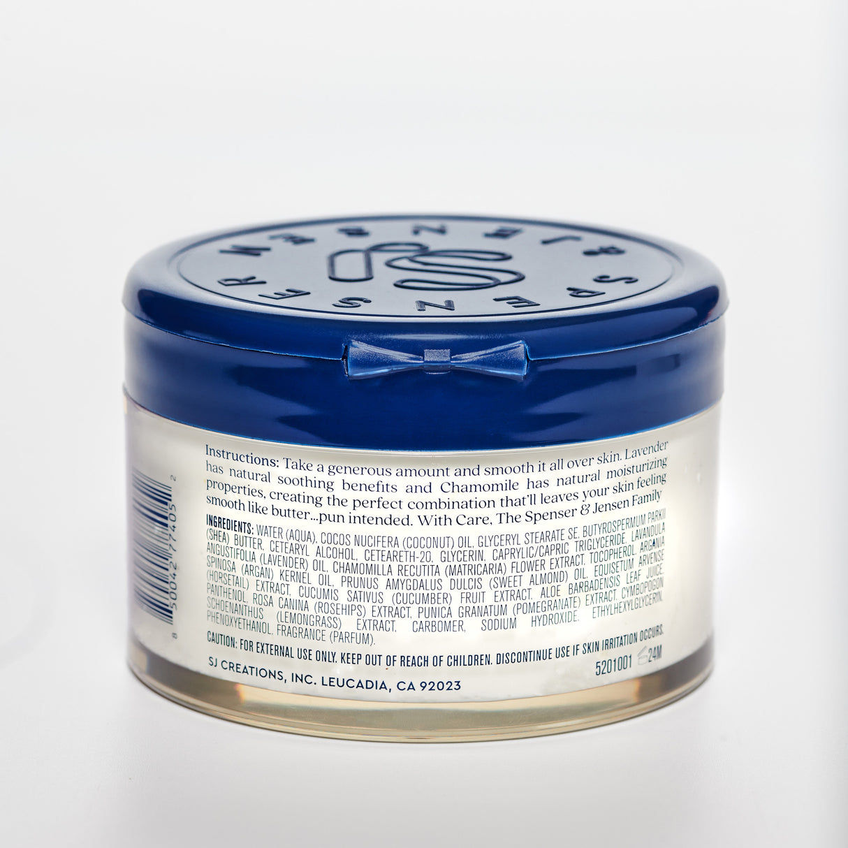 Spenser & Jensen Body Butter Lavender Chamomile 8 oz-850042774052-LR-348978-6-LR eShop