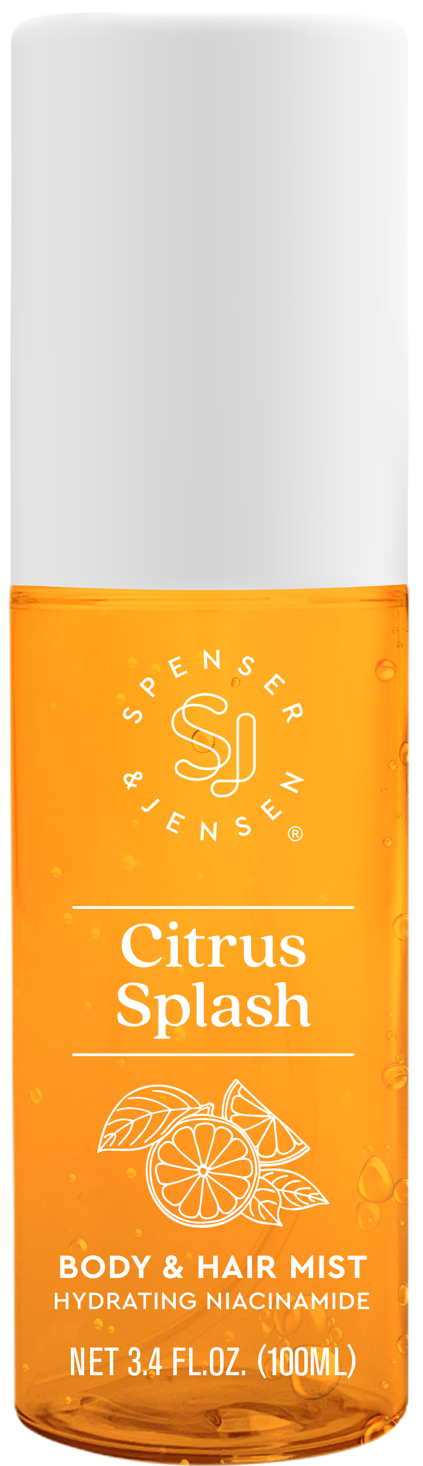 Spenser & Jensen Hydrating Body & Hair Mist, 3.4 fl oz, Citrus Splash-850042774861-LR-357235-1-LR eShop