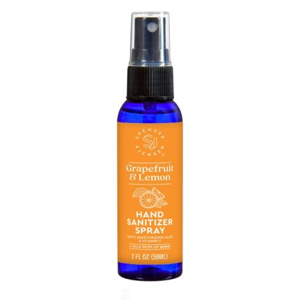 Spenser & Jensen Spray Hand Sanitizer with Moisturizing Aloe & Vitamin E, Grapefruit & Lemon 2 fl oz-850042774915-LR-357956-1-LR eShop