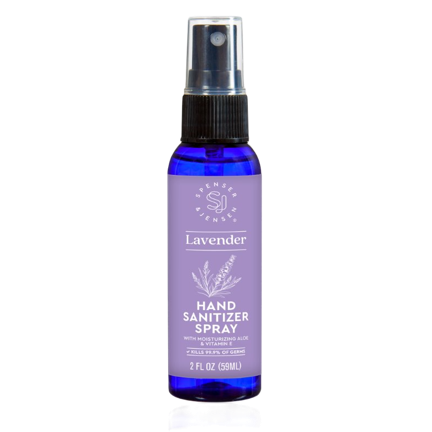 Spenser & Jensen Spray Hand Sanitizer with Moisturizing Aloe & Vitamin E, Lavender 2 fl oz-850042774908-LR-357955-1-LR eShop