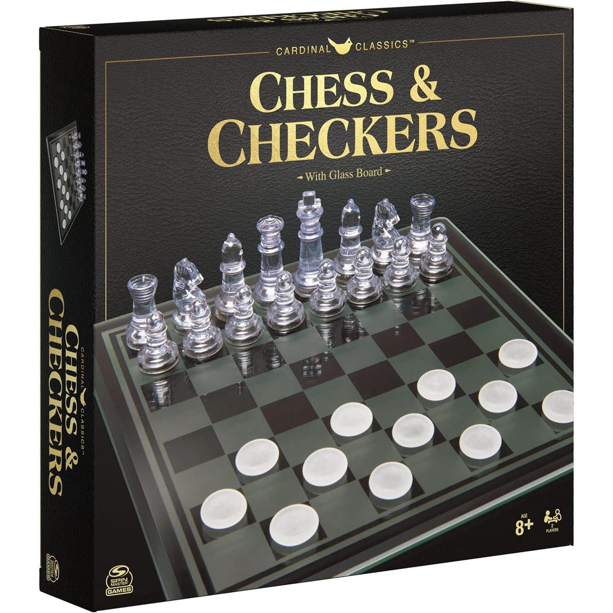 Spin Master Games Chess & Checkers with Glass Board-778988317204-LR-357555-4-LR eShop