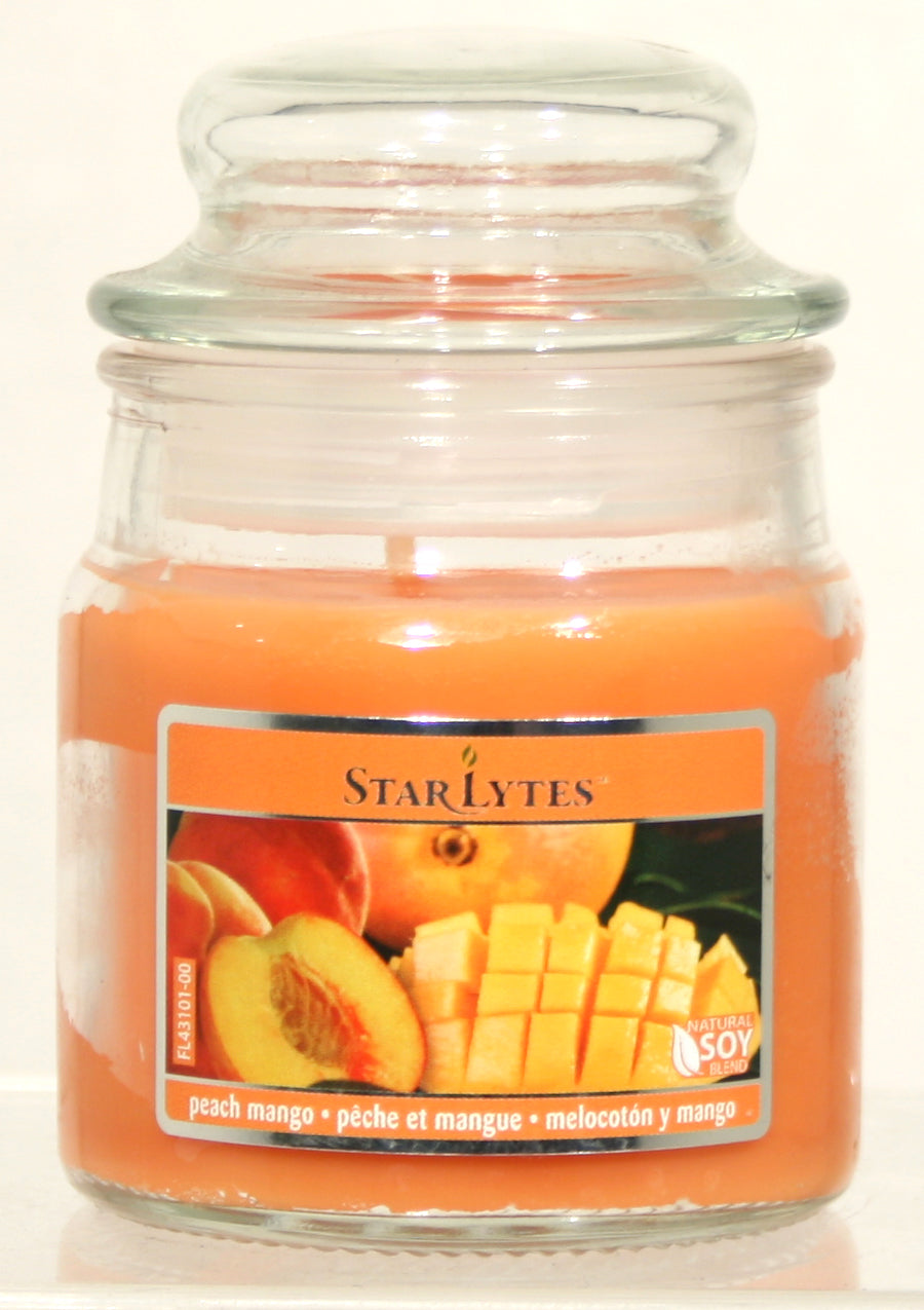 Star Candle StarLytes Small Apothecary Jar - Peach Mango-047223431013-LR-306901-1-LR eShop