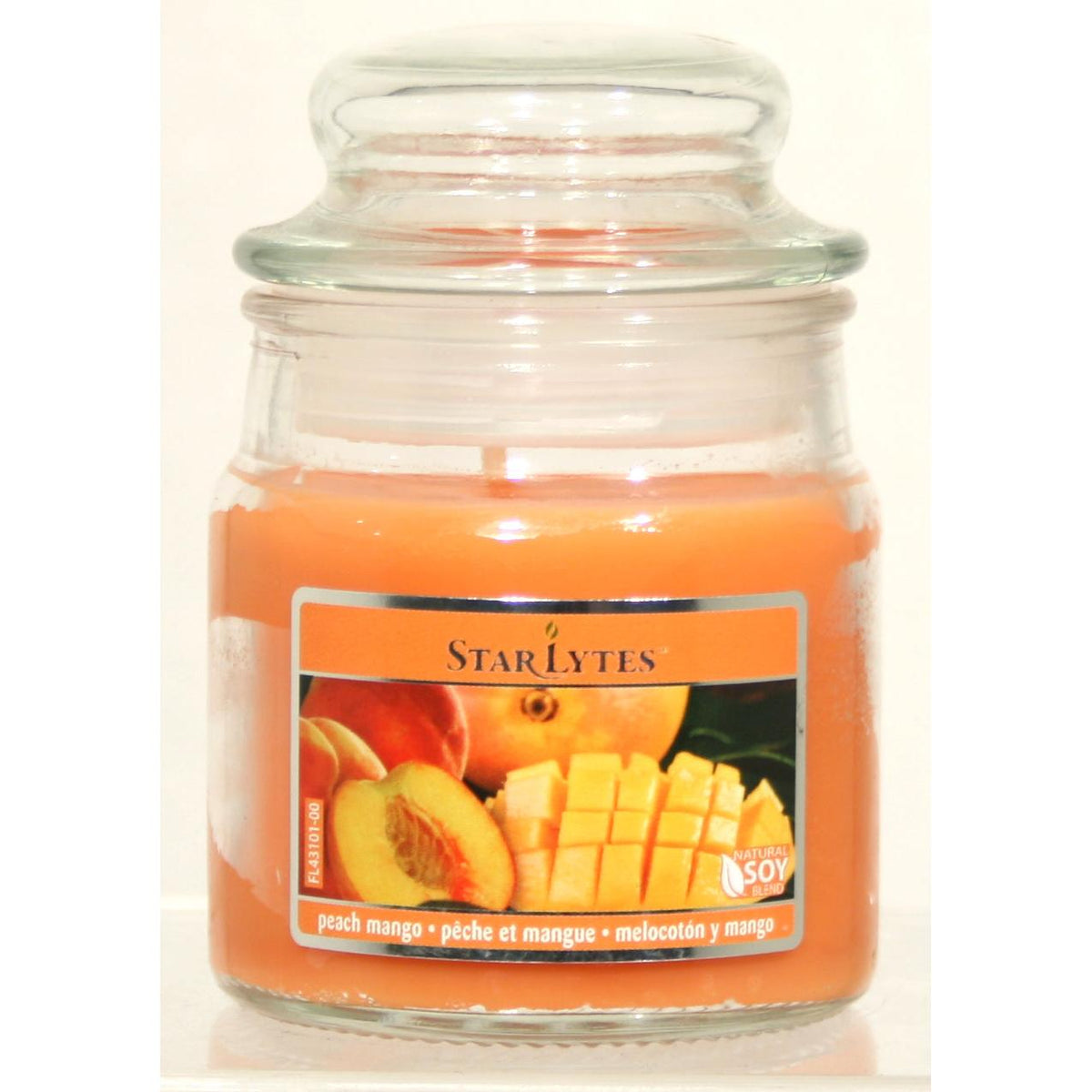 Star Candle StarLytes Small Apothecary Jar - Peach Mango-047223431013-LR-306901-1-LR eShop