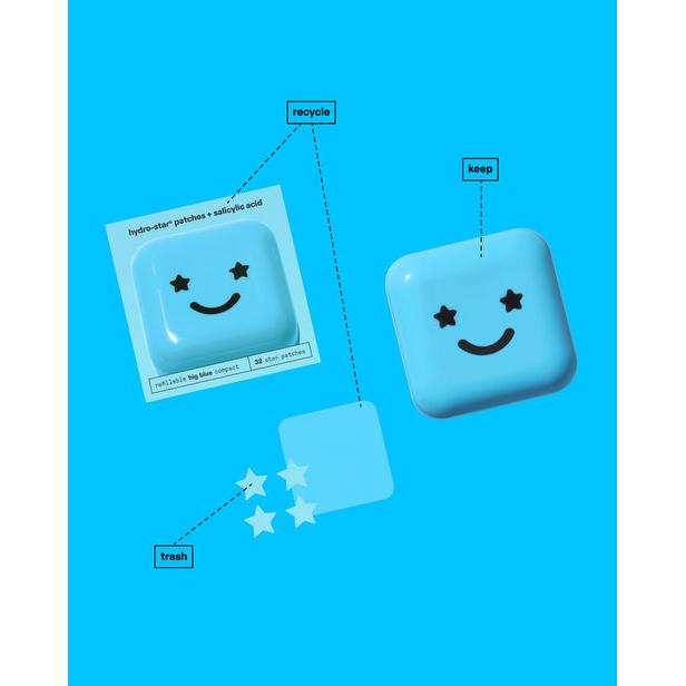 STARFACE Hydro-Star Pimple Patches - Big Blue Starter Pack, Compact + 32 patches-850036696346-LR-359685-7-LR eShop