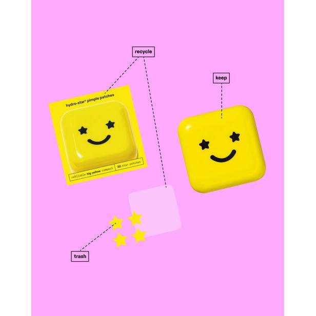 STARFACE Hydro-Star Pimple Patches - Big Yellow Starter Pack, Compact + 32 patches-860002106809-LR-359694-8-LR eShop