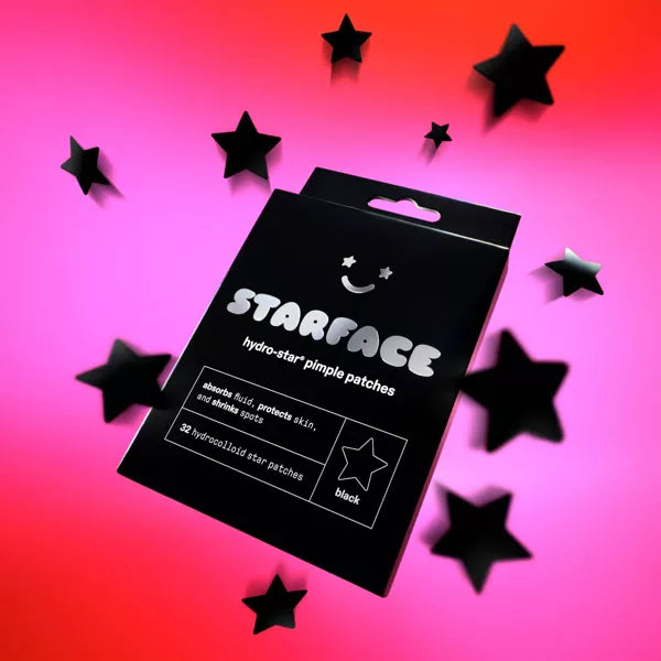STARFACE Hydro-Star Pimple Patches - Black Star, 32 count-850036696117-LR-359684-3-LR eShop