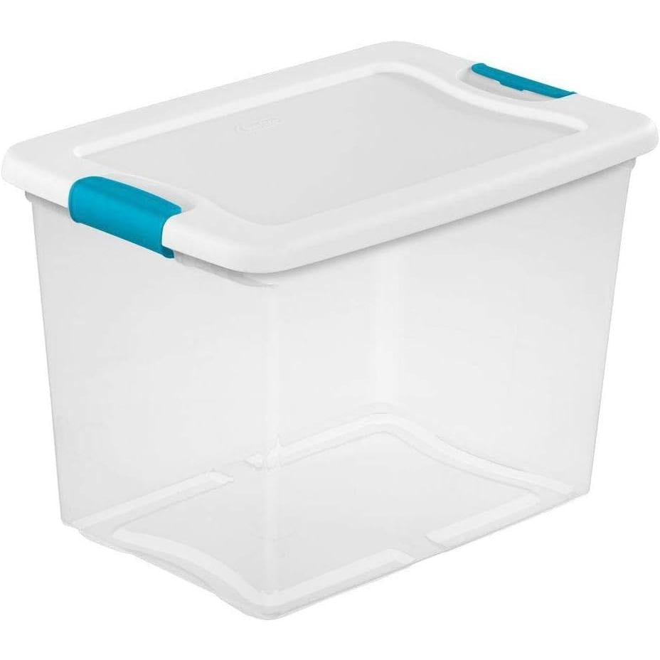 Sterilite 25 Quart Latching Box - Clear-073149149589-LR-319569-1-LR eShop