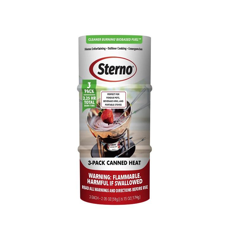 Sterno Canned Heat Aluminum - 45 Minute Burn Time, 3 pack-076642204632-LR-218616-1-LR eShop