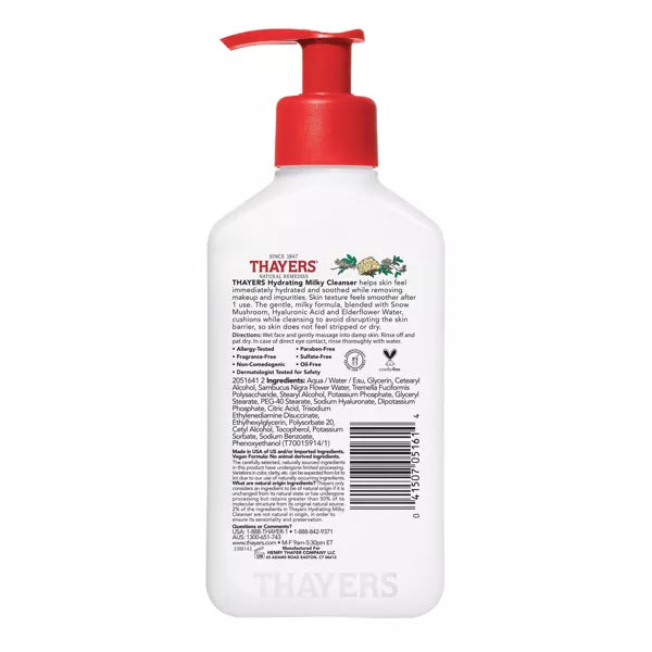 Thayers Natural Remedies Hydrating Milky Face Wash, 8 oz-041507051614-LR-358537-2-LR eShop