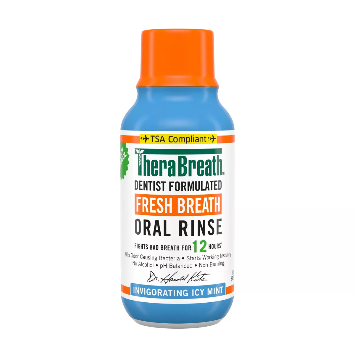 TheraBreath Healthy Gums Mouthwash - Invigorating Icy Mint, 3 fl oz-697029046227-LR-351429-1-LR eShop
