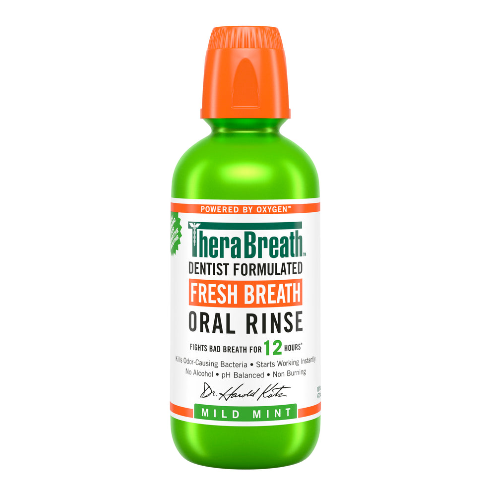 TheraBreath Healthy Gums Mouthwash - Mild Mint, 3 fl oz-697029532409-LR-351430-1-LR eShop